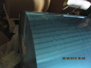 Сплав 8011, прокладка ребра толщины закала H22 0.12MM голубая гидрофильная алюминиевая для катушки теплообменного аппарата, змеевика конденсатора
